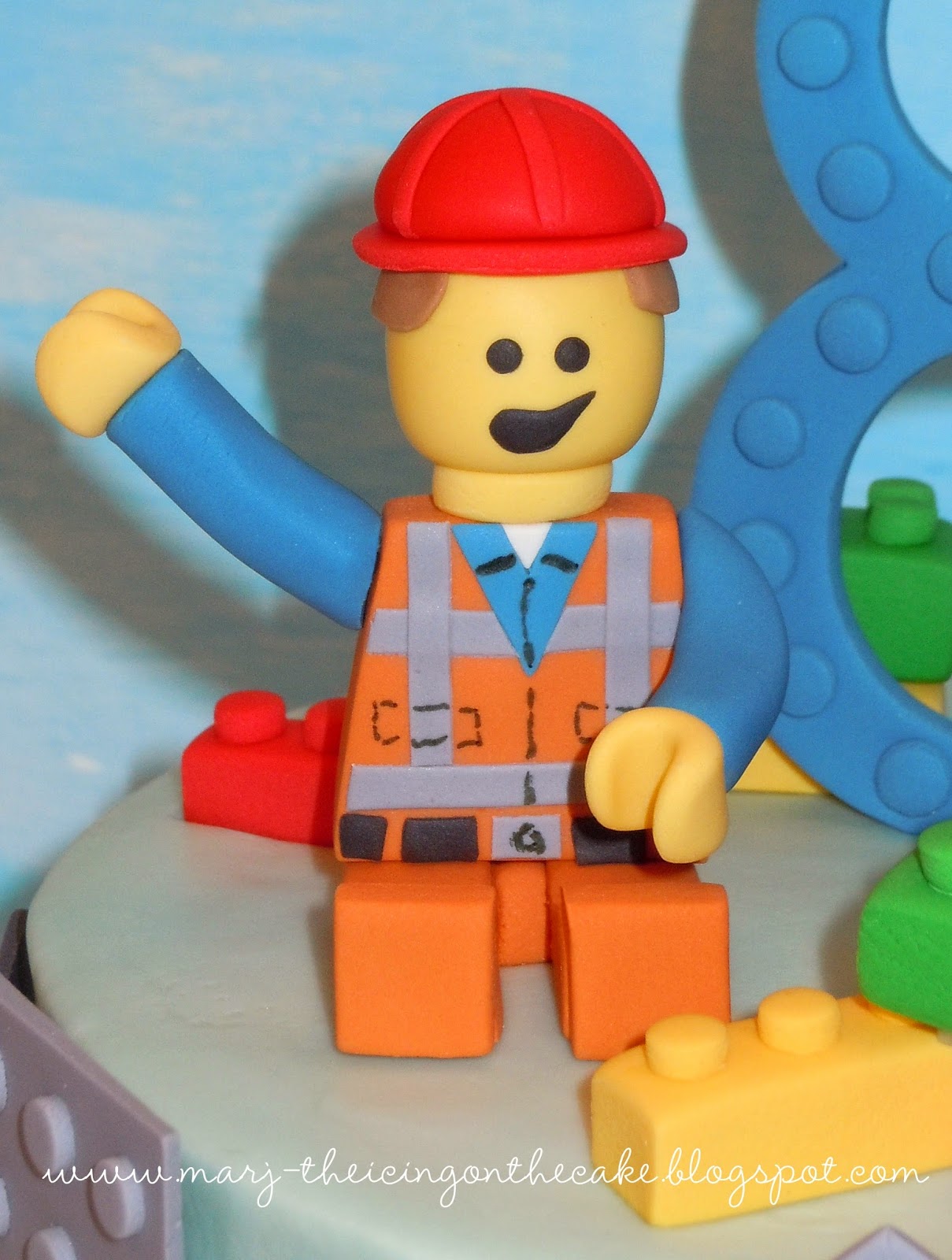 a cast of Lego characters